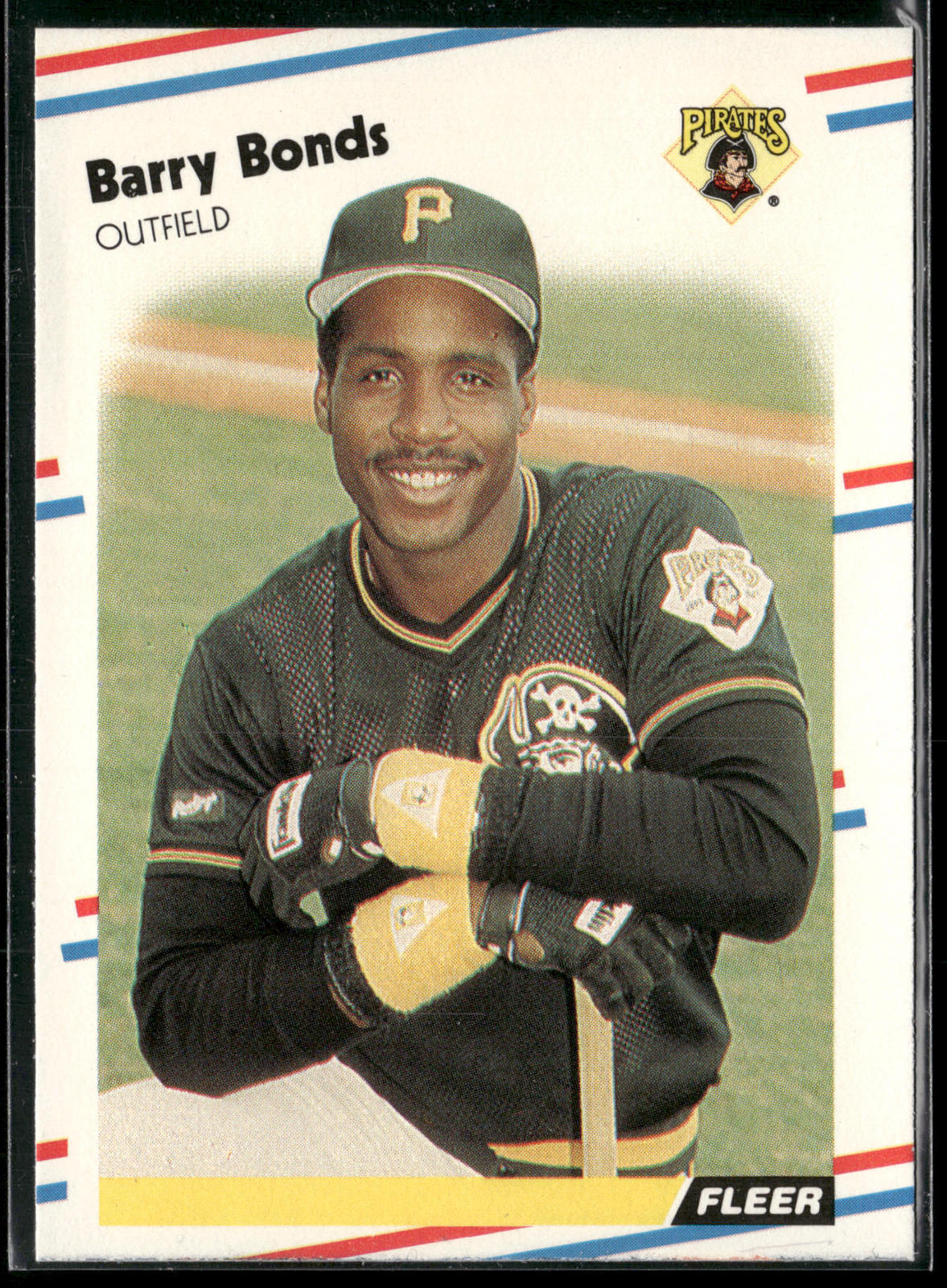 1988 Fleer #322 Barry Bonds