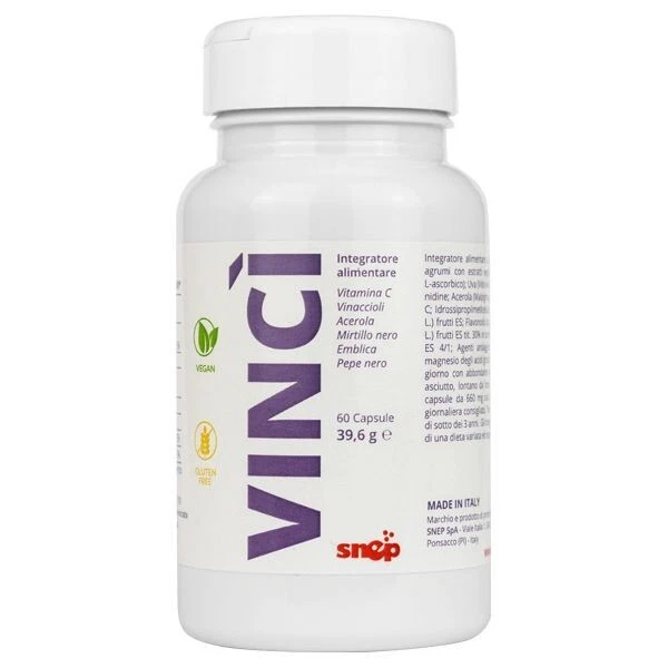 SNEP VINCI Product code: 00342 Box 60 capsules