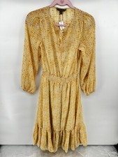 Banana Republic Tiered Maxi Dress, Yellow size XS