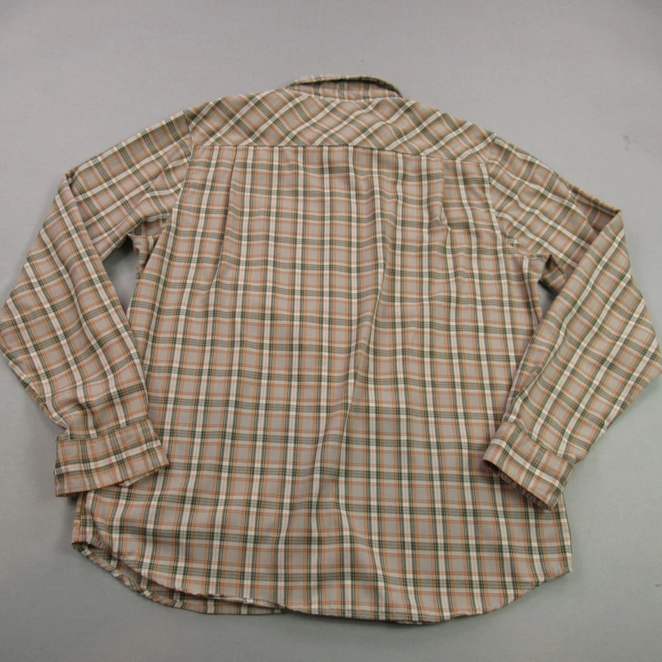 Merrell Shirt Mens XL Long Sleeve Button Front Pockets Outdoors Selectwick - Image 4 of 4