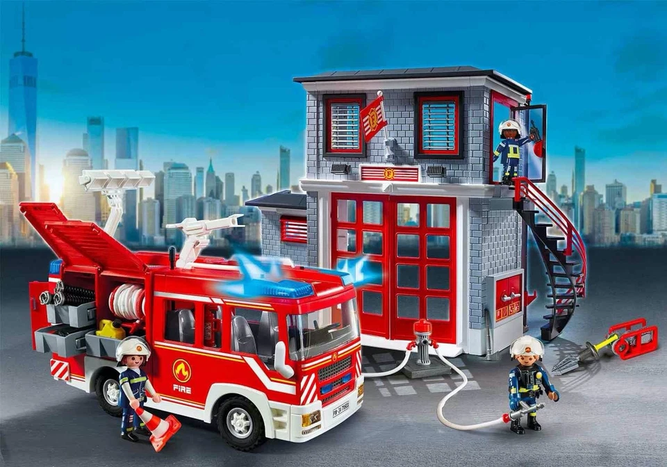 Playmobil 71603 Action Heroes: Fire Rescue Mega Set Foto 2 de 4