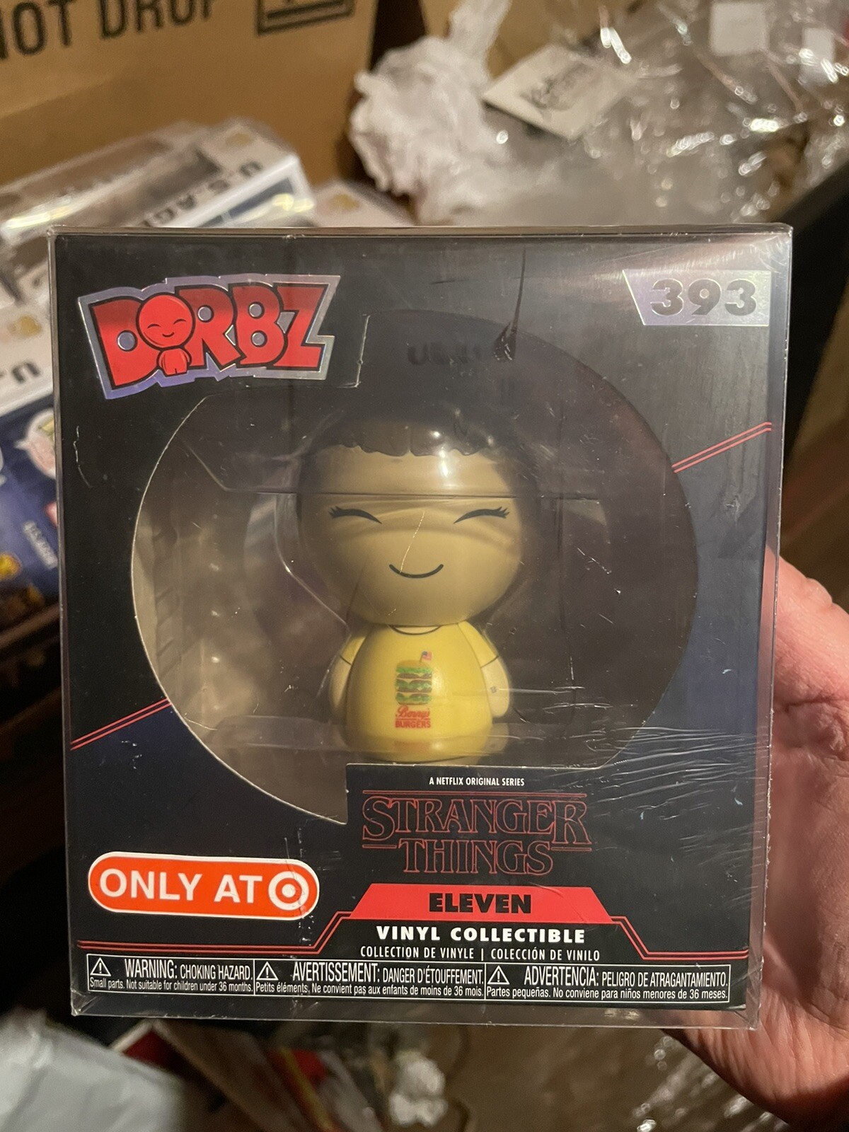 Figura Vinilo Funko Pop Dorbz-Eleven-393 Objetivo Exclusivo Stranger Things Netflix