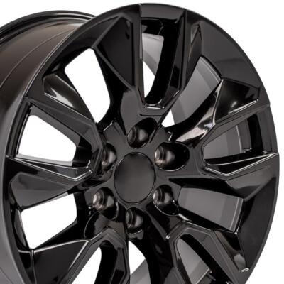 99 Inch Rims New 20x9 inch Alloy Wheel for Cadillac Escalade 99-23 Gloss Black Rim ...