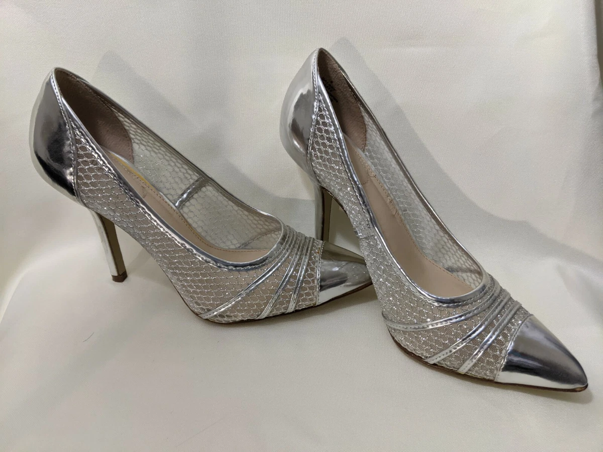 Ladies silver hotsell shoes size 6