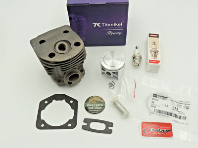 Hyway Titanikel cylinder pop up piston kit Caber for Husqvarna 51 55, 55 Rancher