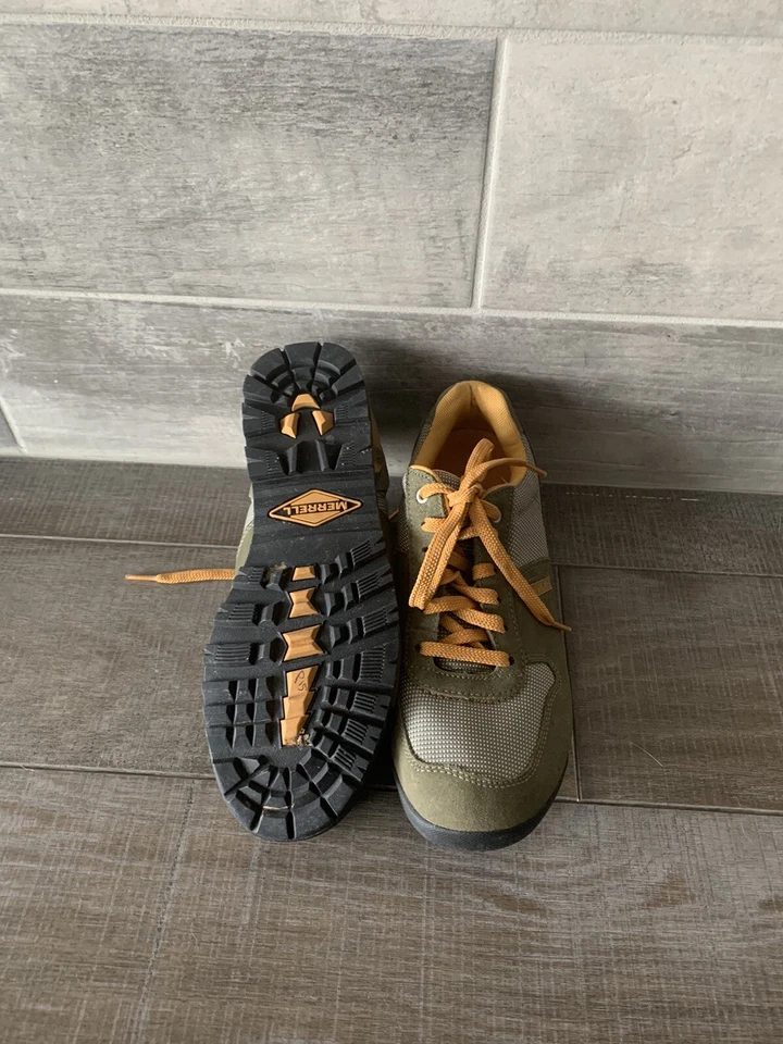 MERRELL Women’s Burnt Orange/Olive Running Shoes Size 9.5 - Image 3 of 4