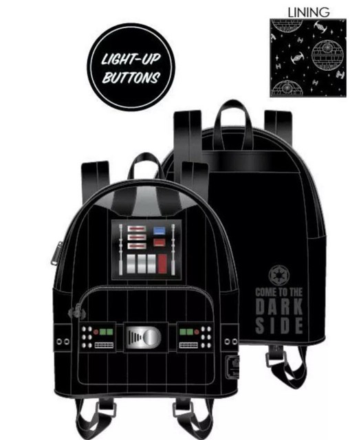 darth vader mini backpack
