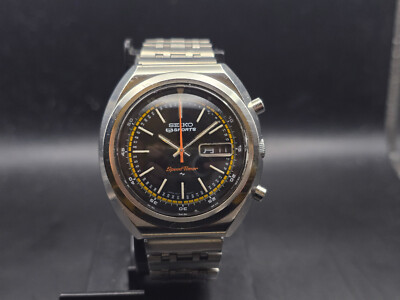 Seiko Speedtimer 7017-6030 Speed Timer - Flyback + Original Armband