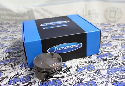 Supertech Pistons For 1988-2000 Honda Civic D16 D16Z6 D16Y8 75.5mm Bore 10.8:1