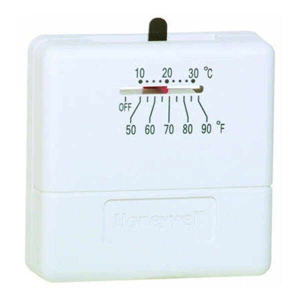 Honeywell Home-Resideo Non-Programmable Thermostat - Heat Only - Positive Off...