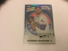 2015 Topps Chrome Future Stars Insert Anthony Ranaudo Texas Rangers 