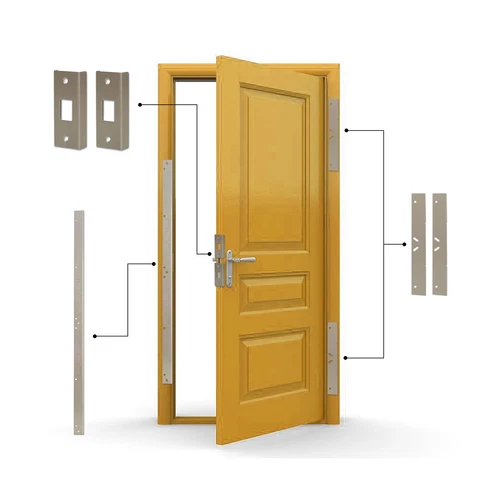 Door Armor MAX - Door Reinforcement Kit for Anti Kick Front Door Security, 5-...