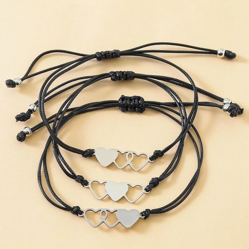 Girls heart deals bracelet