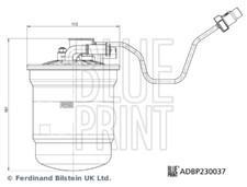 Filtre à carburant Ford KUGA