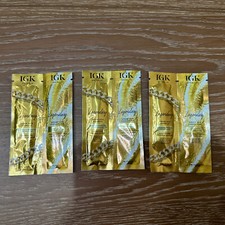 Lot3 IGK legendary Dream Hair Shampoo Conditioner Sample Set 7ml Each