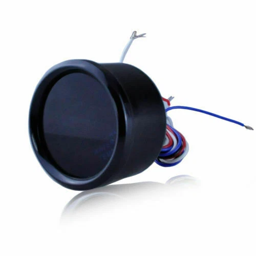 Kit medidor de temperatura da água LED digital vermelho carro 2" 52mm tampa preta - Imagem 4 de 4