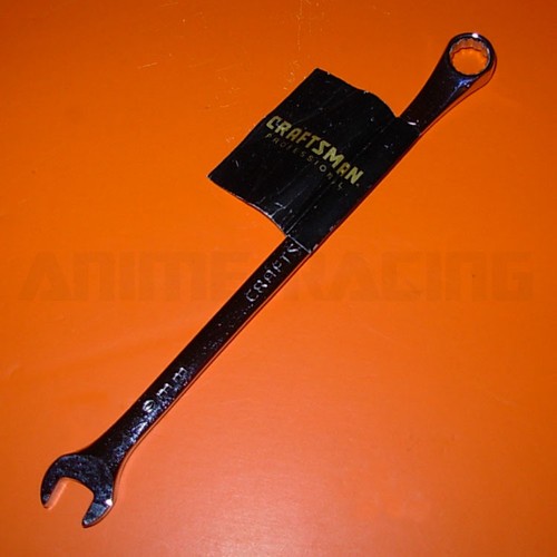 NEW NOS USA CRAFTSMAN PROFESSiONAL 9MM FULL POLiSH LONG PATTERN WRENCH