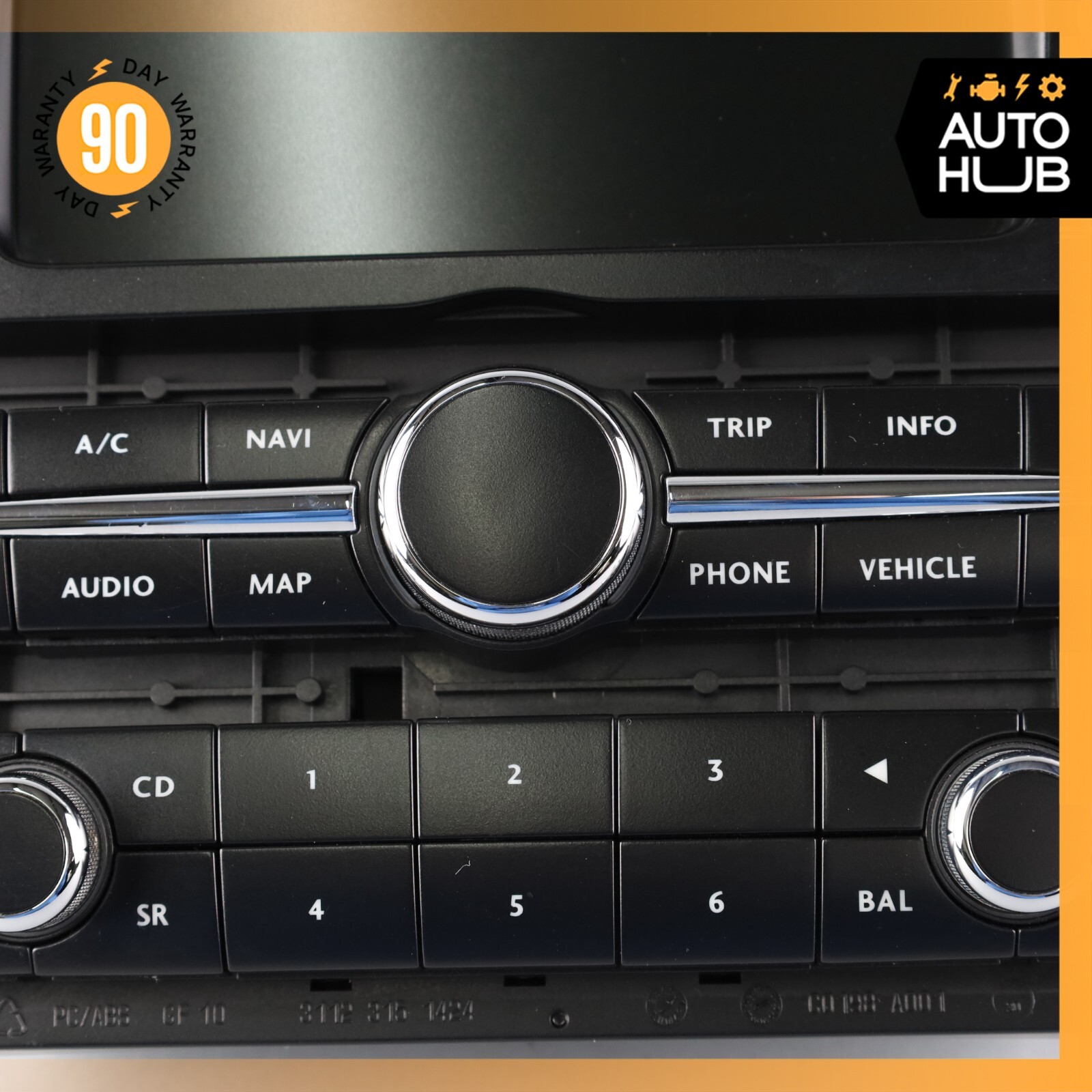 08-09 Bentley Continental GTC GT Command Head Unit Navigation Radio OEM 63k