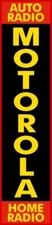 Motorola Auto & Home Radio Vertical Style NEW Sign 28" Tall Diecut USA STEEL