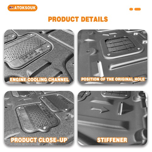 Protector de motor de alta resistencia para Kia Sportage tracción delantera 2020-2022 placa de deslizamiento cubierta de motor - Imagen 13 de 15