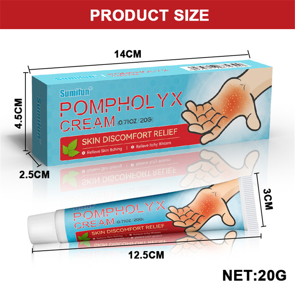 Sweat Herpes Cream Relief Itching Ointment Antipruritic Creams Skin