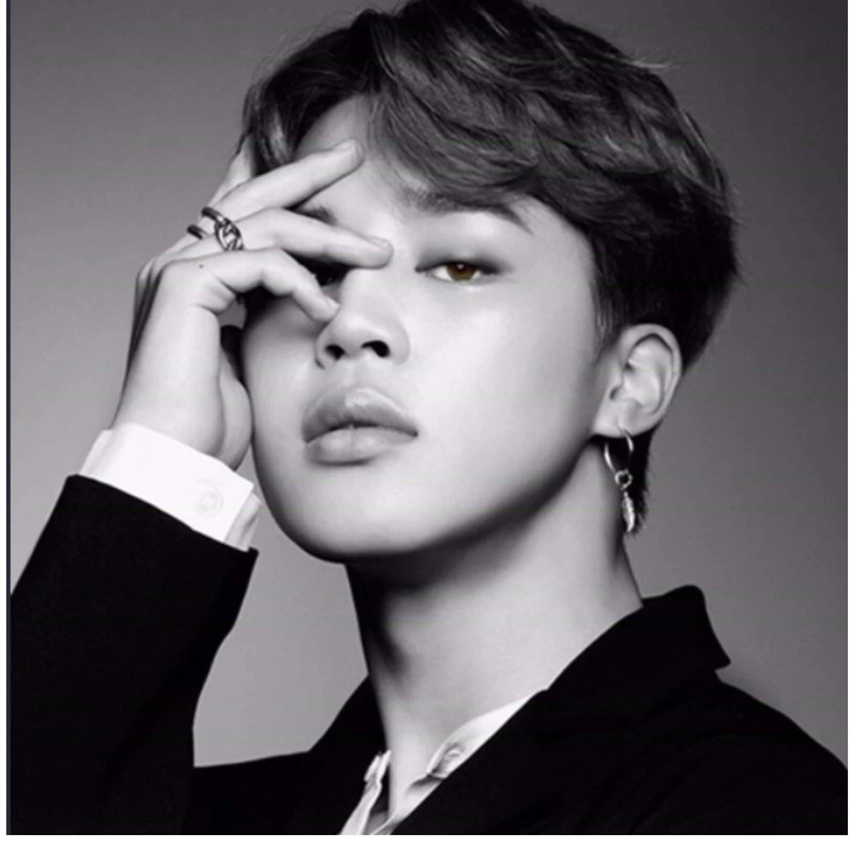 Jimin cheap feather earring