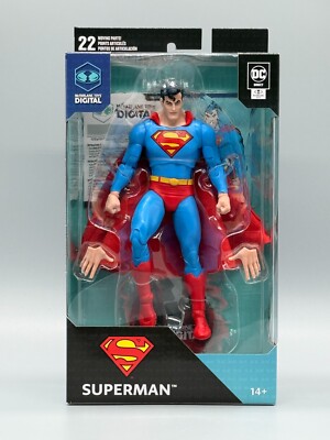SUPERMAN McFarlane Toys Digital DC Direct Silver Age 7'' inch Figure Multiverse