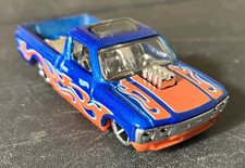 Blue Custom 1972 Chevy LUV Pick-Up Truck - Hot Wheels Flames 10/10 1:64 Diecast