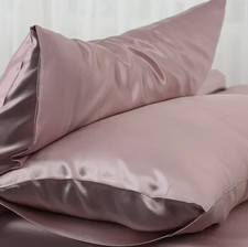 1pc Mulberry Silk Pillowcase Hair  Skin Protective Smooth Bedding Pillowcase