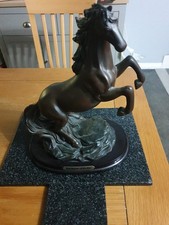 The Juliana Collection Black Horse Model Figurine vintage collectible Sculpture
