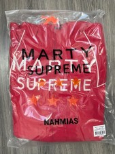 Nahmias x A24 USA Marty Supreme Classic Jacket Red Sz Small Ready to Ship