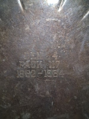 Chippendale International silver company , engraved,  Den 4 Pack 117 1962- 1964