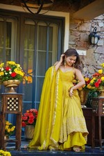 Paksiatni Anarkali Sharara Suit Indian Bollywood Party Wear Salwar Kameez Dress