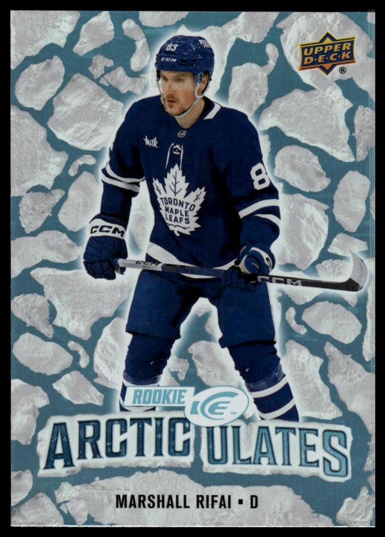 2024-25 Upper Deck Ice #AT-53 Marshall Rifai Arcticulates RC