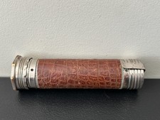 Antique -MADE IN U.S.A. BROOKLYN, N.Y. - Flashlight - Red Head - Unusual Switch Antique -MADE IN U.S.A. BROOKLYN, N.Y. - Flashlight - Red Head - Unusual Switch