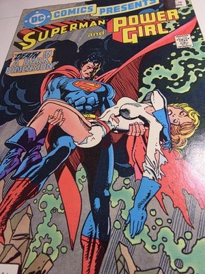 dc comics book superman issue 56 year 1983 And Power Girl