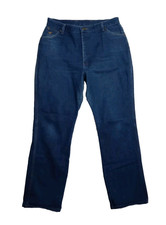 Vintage 70s Wrangler Jeans Womens MOM Size 20 No Fault Denim High Rise USA Made