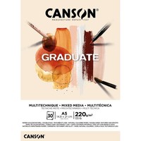 Studienblock Graduate Mixed Media, Natur, Din A3 Canson C400110369 (314895002109