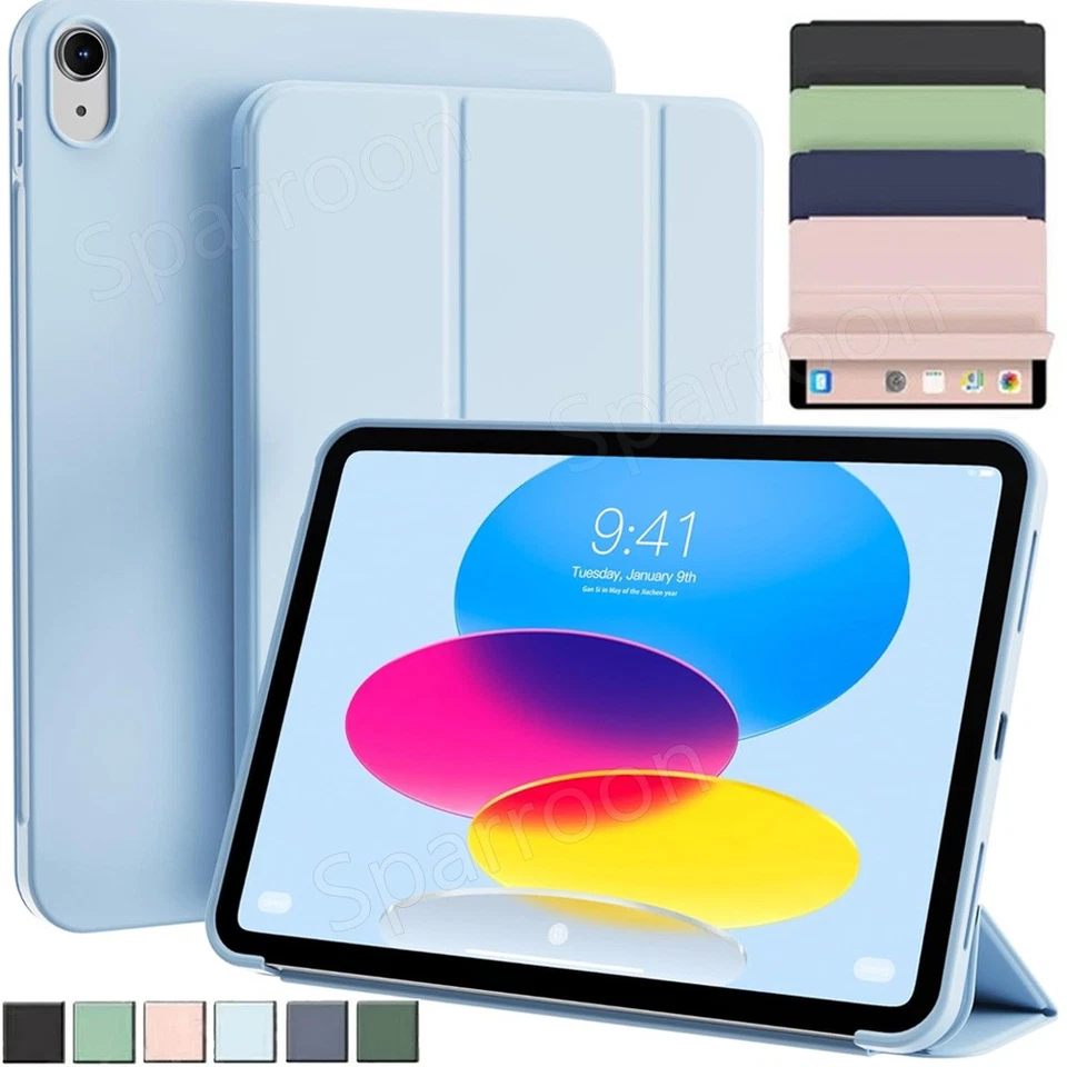 Schutz Hülle für iPad 7/8/9/10/11th Air M3 Pro 11" 12.9" 13" Mini Tasche Cover