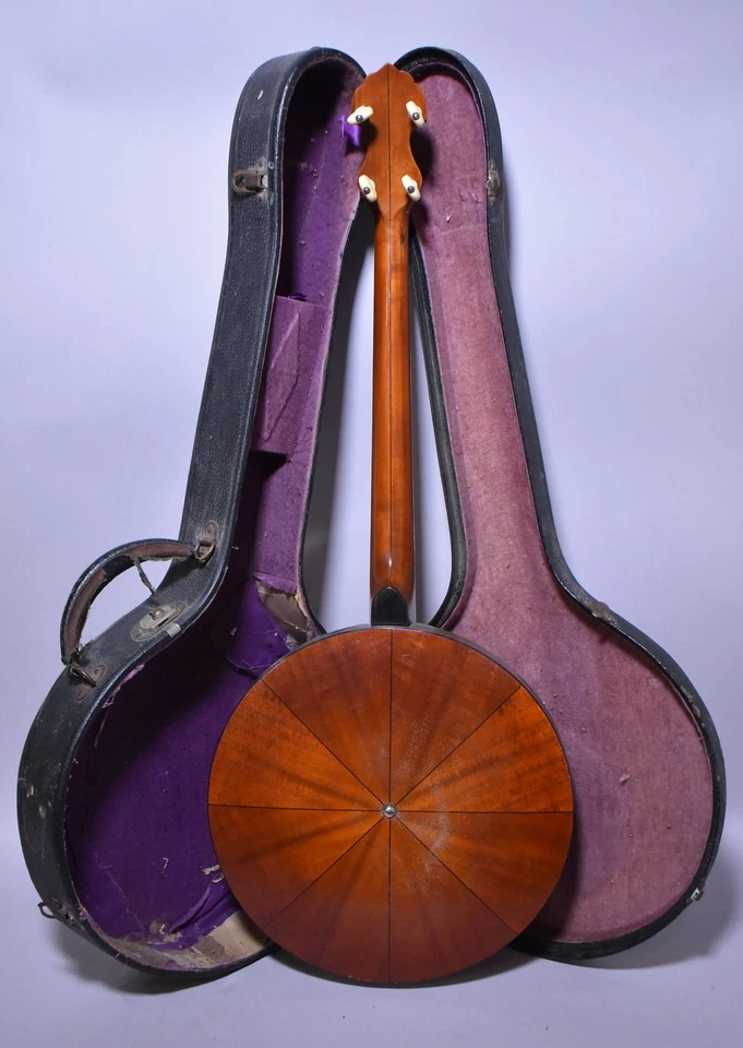 1919 Vega Style M 4-String Tenor Banjo w/OHSC - Image 3 of 4