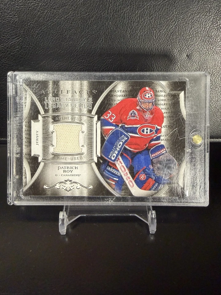 2015-16 Upper Deck Artifacts LSLR-PR Patrick Roy Lord Stanley’s Legacy Relics SP - Image 2 of 4