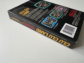 Clu Clu Land - Awesome condition - GBR AUS ITA - PAL  A  MATTEL - Nintendo NES