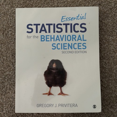 #ad #ad Essential Statistics for the Behavioral Sciences Second Edition $78.50