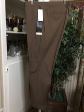 NWT Men's Handsome Ralph Lauren Pecan Lite Brown Norton Dress Casual Pants 38x30