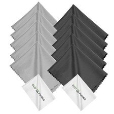 Microfiber Cleaning Cloths - 12 Pack - for Cleaning Glasses, Spectacles, Came...
