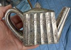 Antique Aesthetic Movement Era Silver plate Napkin Holder — photo 2