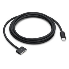 Apple OEM USB-C to MagSafe 3 Charging Cable 2M A2363 for MacBook, Space Black