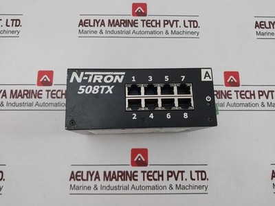 N-TRON 508TX-A Industrial Ethernet Switches 336A4940DNP508TXWHB 10-30V DC