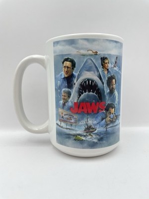 15 Unzen Tasse Jaws Film 1975 50. Jubiläum Steelbook Kunstwerk Geschenke Horror Fans
