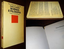 Scienza e filosofia, Karl R. Popper, 1°Ed. Nuovo Politecnico Einaudi 1969.